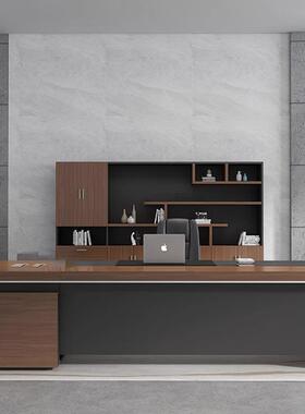 现老桌板桌代简约主管桌经桌总理裁班台办公桌椅CBG-23组合办公家