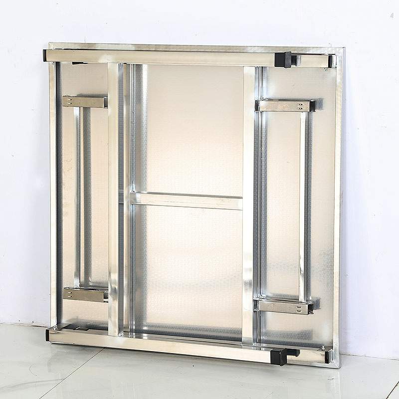 不锈钢折叠工作台家用厨房饭桌夜市地推摆摊桌子便携户外桌操作台