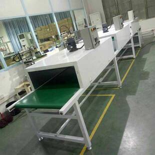 隧道线炉烘干不锈钢网流水线塑胶件喷油烤漆丝002印隧干道炉带烘