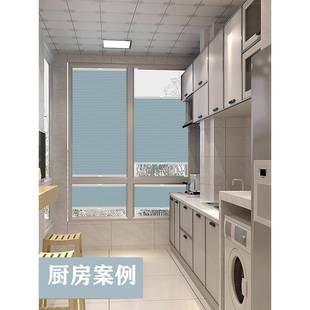 内开蜂巢帘KZM免孔遮阳打防晒帘厨房卫生间隔热蜂窝百帘叶窗窗帘
