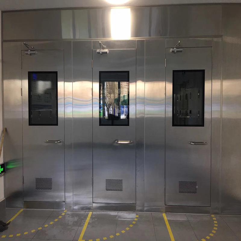 304不锈淋钢风别淋室201单人双吹化双人双VN-FL01吹人脸识货室通