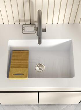 阳台加陶瓷下带搓衣深板洗衣盆大尺水池槽洗手脸家用方形tb-77849