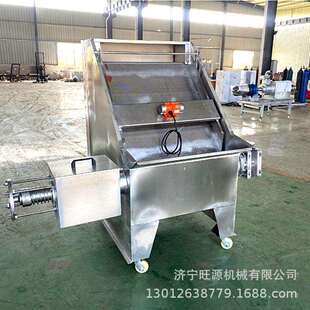 斜筛式干湿分离机粪便干湿分离机牛粪便固液脱水机