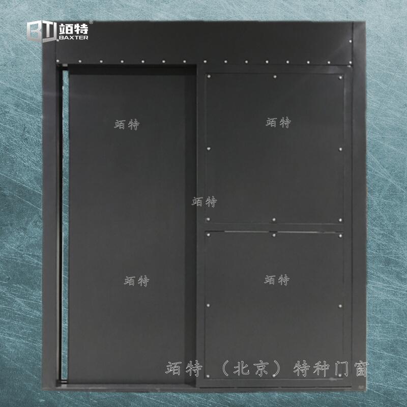 戒毒所监管控制钢质监室门 监狱AB电动门制造厂家