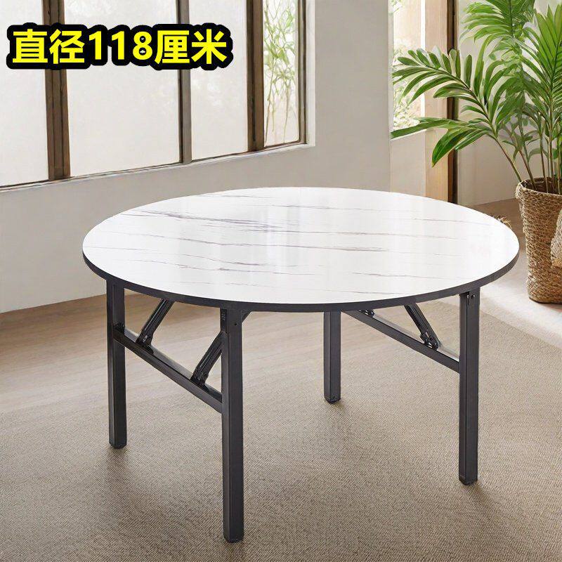 折叠桌吃饭桌子家用餐桌圆户外矮桌地摊摆摊饭桌小方桌便携式地桌