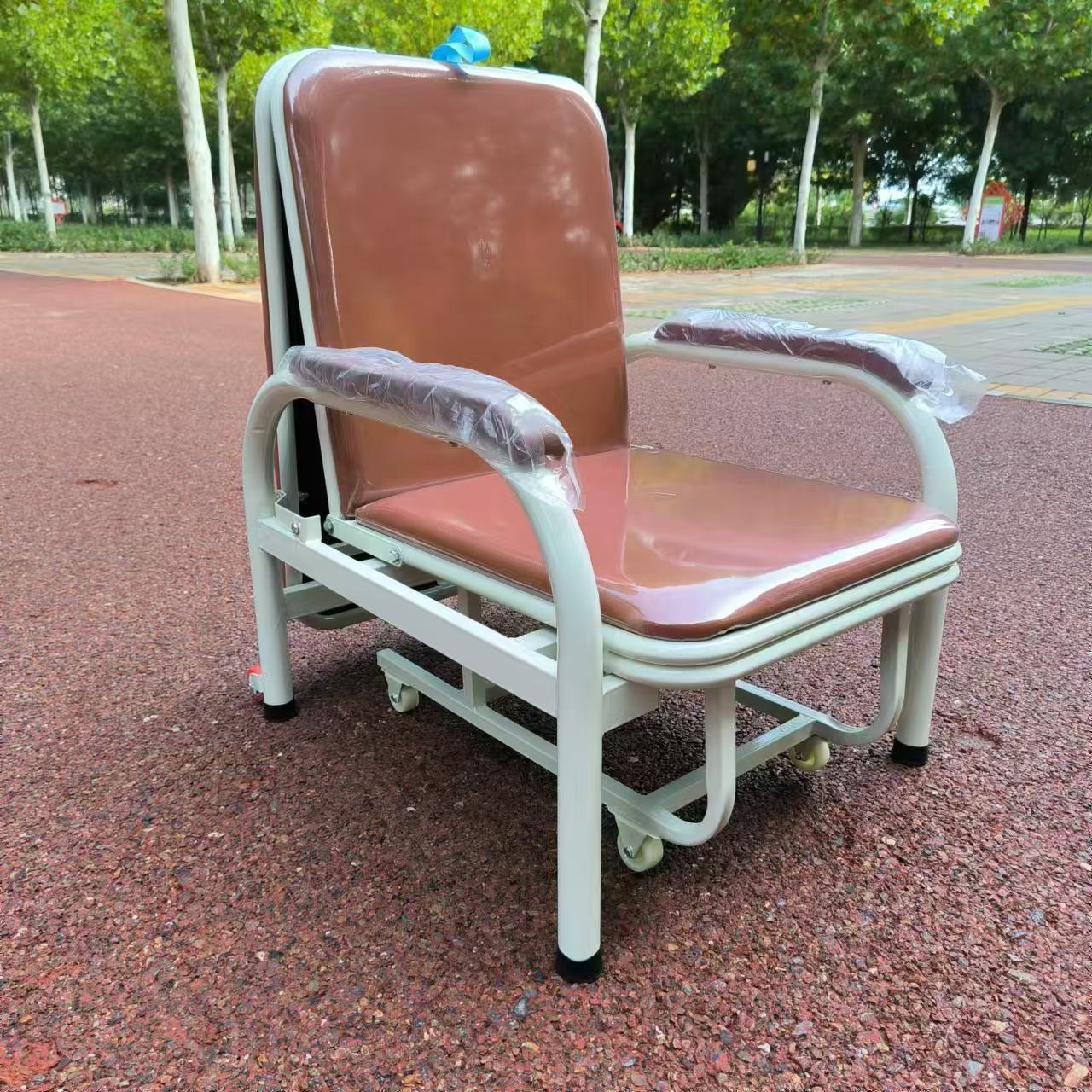 升级加宽加固陪护床椅两用折叠