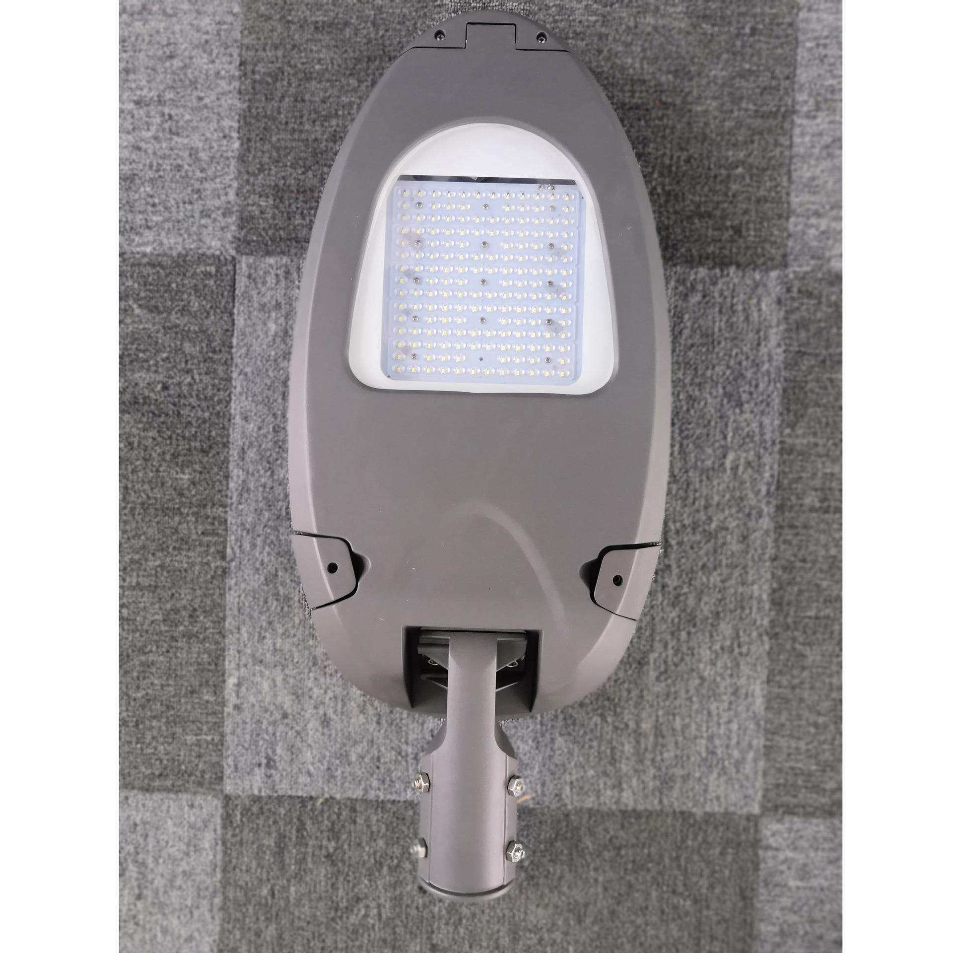 半截光型LED鲨鱼路灯60w整灯套件户外新农村广场小区庭院照明灯具