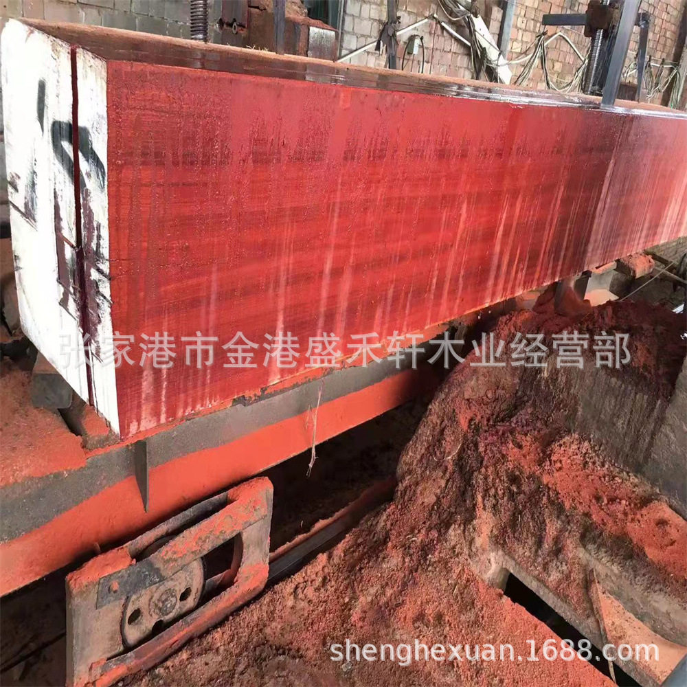 南美血檀原木板材方料宝石桑赞比亚小叶紫檀雕刻工艺品手柄