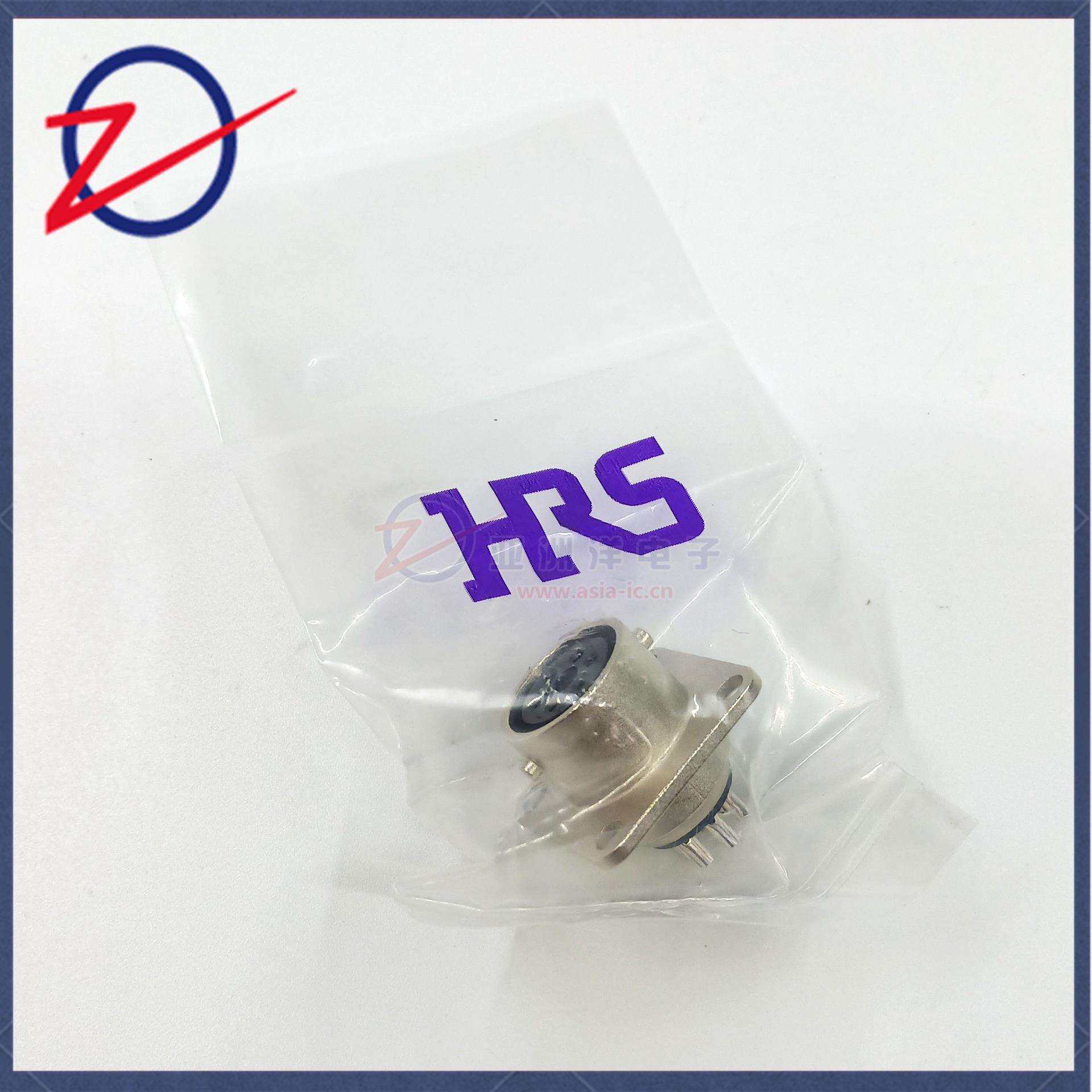 RM12BRB-6S(81)连接器HRS航空插头母形插口焊杯6p
