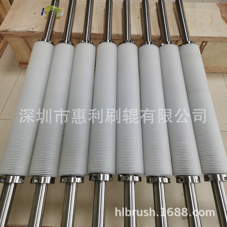 毛刷厂家销售半导体硅片清洗毛刷lcd液晶面板清洗毛刷BrushBANKb