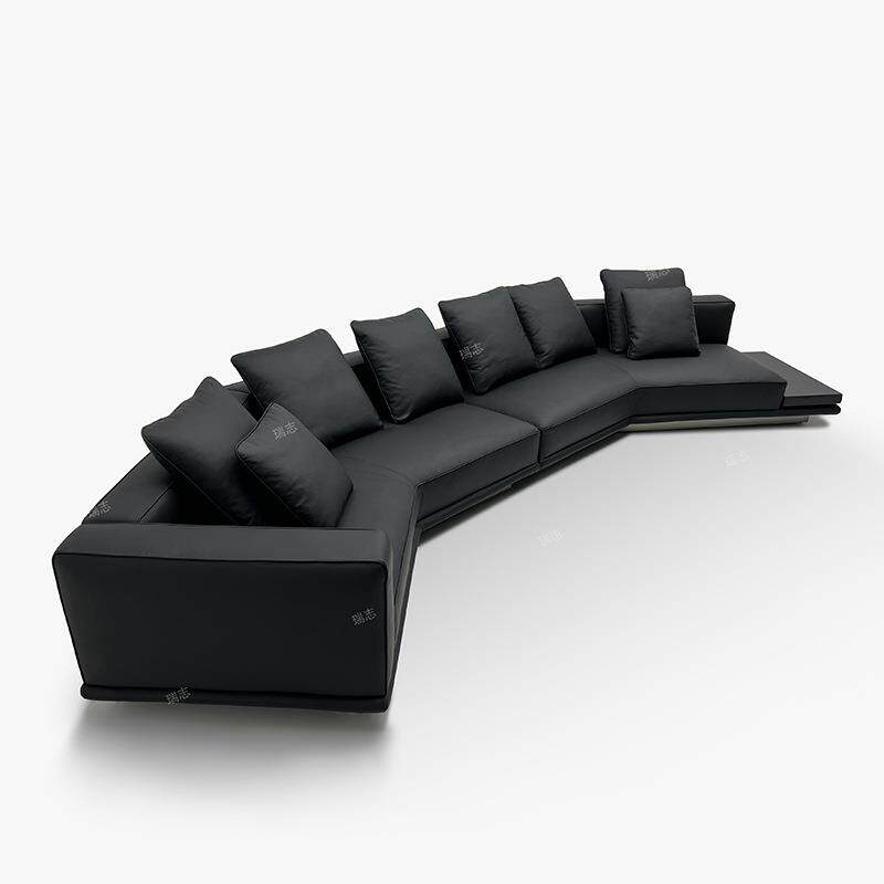 地平线沙发horizon意式极简大平层户型异形贵妃转角边几棉麻布艺