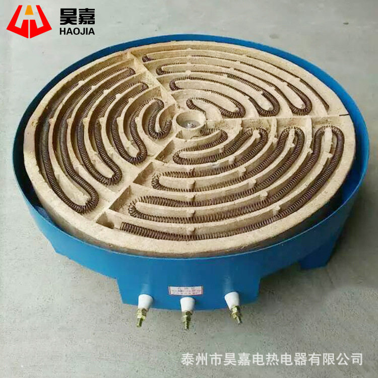 供应发热盘 电炉丝盘 耐高温电炉盘 方型电炉丝发热盘 圆形电炉盘