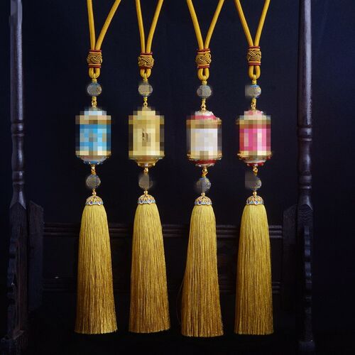 合金汽车挂c件车内吊饰高档车载挂饰网红男女新款后视镜吊坠装饰