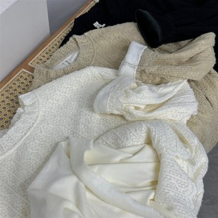 胖mm显瘦长袖 女加绒网纱半高领打x底衫 洋气内搭上衣藏 蕾丝衫 大码