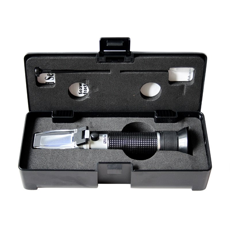 以色列红海盐度计m海水缸珊瑚缸光学海水比重ATC自动温度补偿