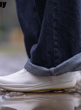 Bossy男士大码矫正赤足健步鞋户外通勤轻便防泼水透气休闲鞋男鞋