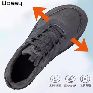 宽脚冬季 大脚不挤脚加绒男鞋 时尚 防水保暖运动鞋 休闲鞋 德国大码