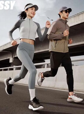 Bossy四季皮面轻便跑步鞋男鞋防泼水减震休闲鞋缓震软底耐磨跑鞋