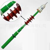 高铁用27.5kv验电器 声光验电器百鼎伸缩型5米用验电器验电器