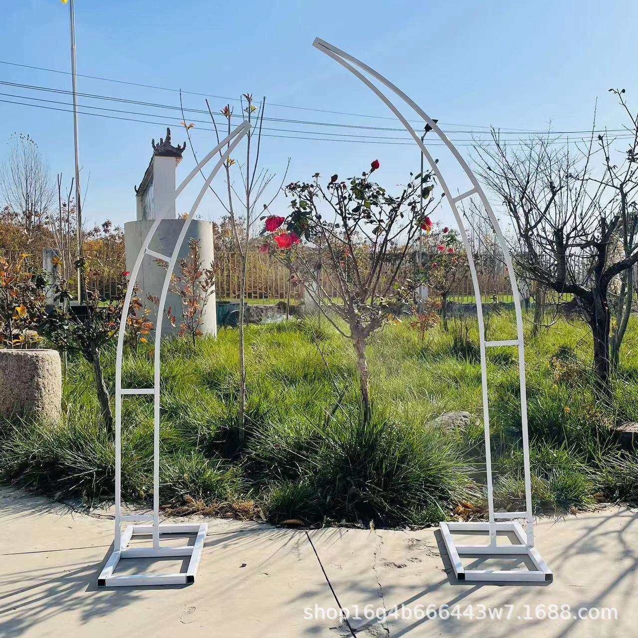 厂家生产 婚庆铁艺牛角门路引摆件绢花道具造型拱门浪漫,节庆用品/礼品,拱门,淘宝优惠券,粉丝福利购,淘宝优惠卷