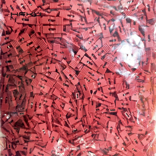 2.54mm长柄开口跳线帽彩色 2.54排针连接器2P插针短路帽蓝黄红绿