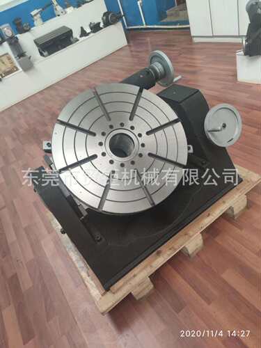 可倾回转工作台 倾斜分度盘 旋转倾斜分度盘TSK630倾斜角度分度盘