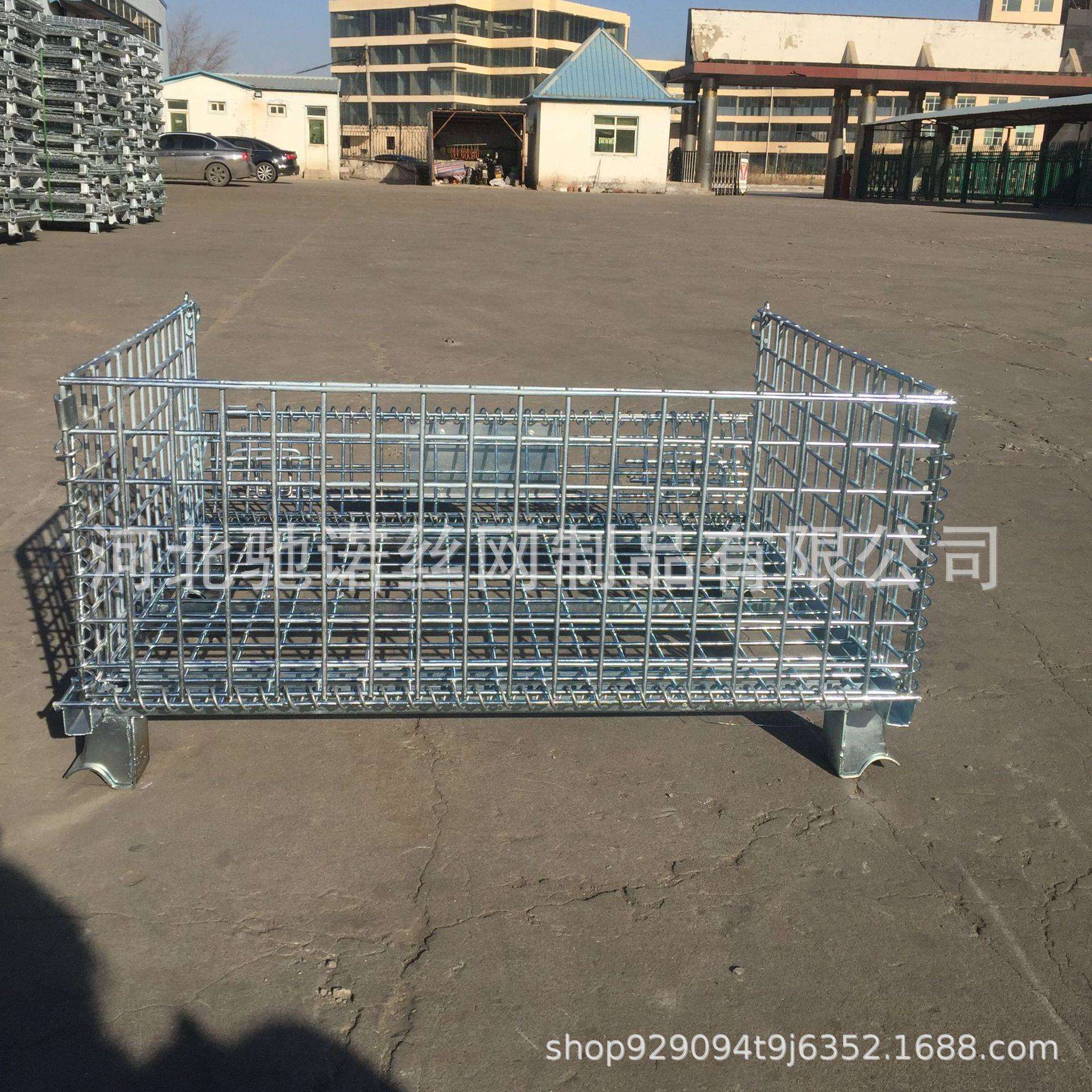 驰诺折叠仓储笼车间库房物流运输专用图片