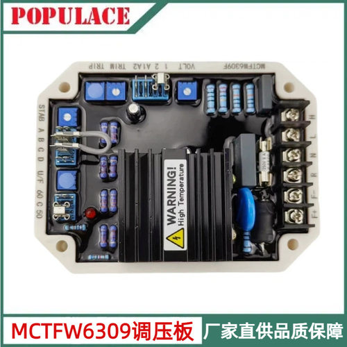 MCTFW6309F无刷AVR柴油发电机