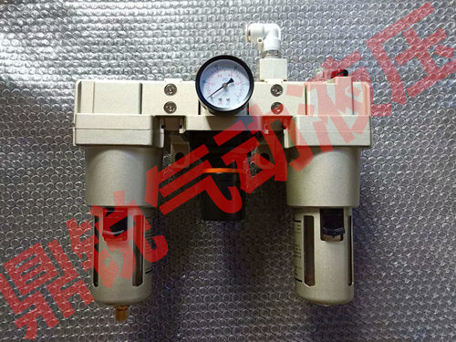 气源三联体 气动三联件 三件过滤器调节阀润滑器AC40-04G