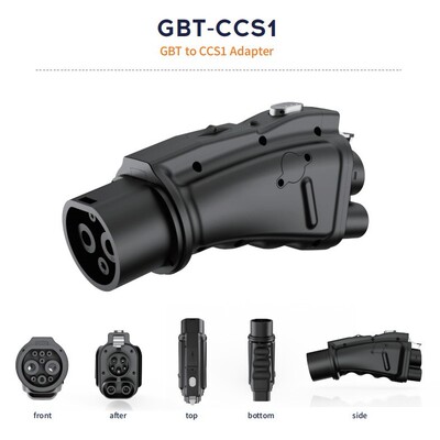 gbt to ccs1 Adapter国转美转接头充电桩 美标车充电转接头转换器