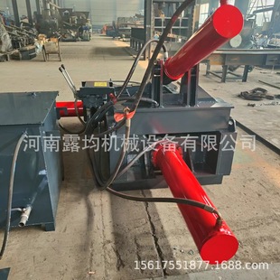 大型废铝压块机铁铝屑压块打包机160吨卧式小型铝屑液压压块机厂