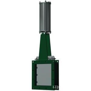 方形刀闸阀 气动PZ643X-16C/P方形刀闸阀