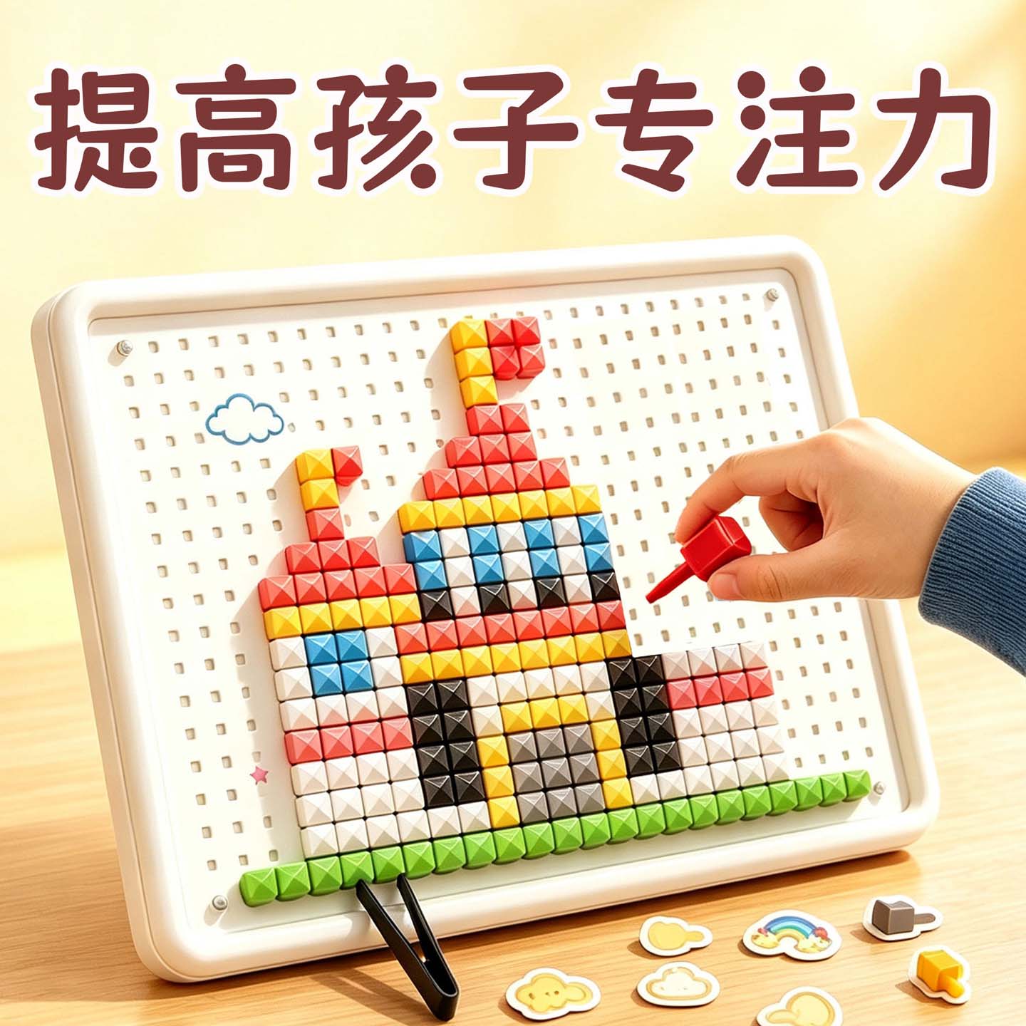 舒尔特方格提高专注力训练神器儿童的视觉全脑注意力玩具教具器材