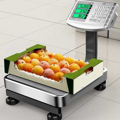 60kg电子秤商用台秤精准磅秤计价电子称高精度计数秤可折叠称