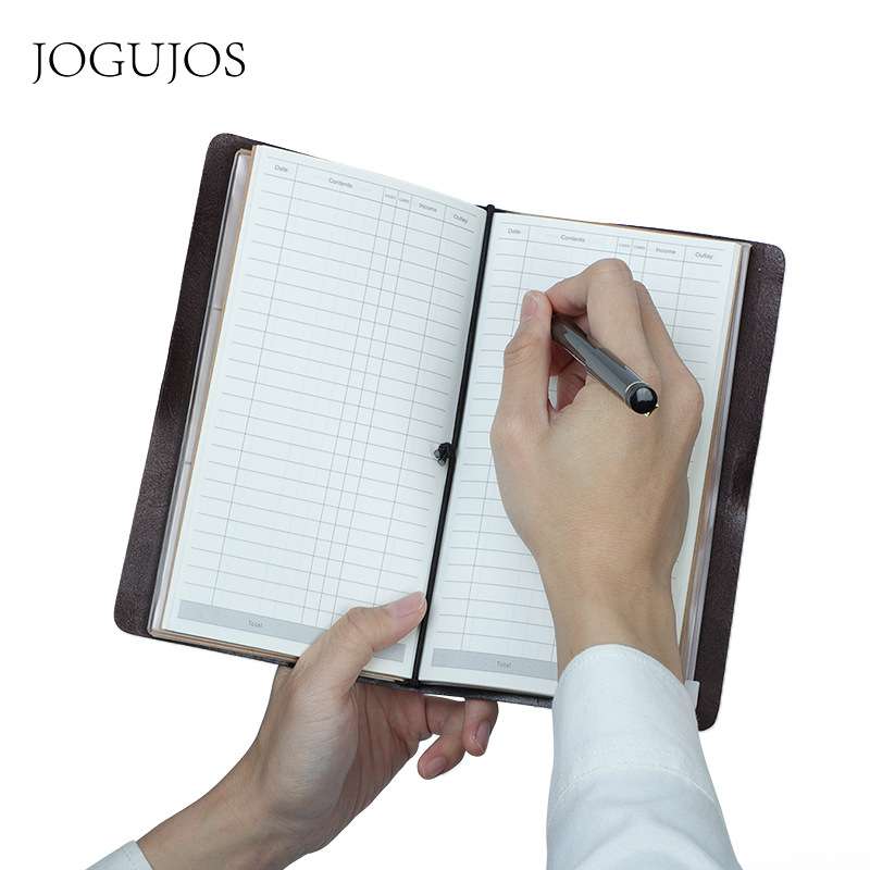 植鞣皮封面笔记本复古真皮笔记本日记手帐本活页笔记本记事本