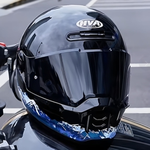 新款雪山HVA复古二代头盔全盔HERO巡航摩托车头盔男女四季大码4XL