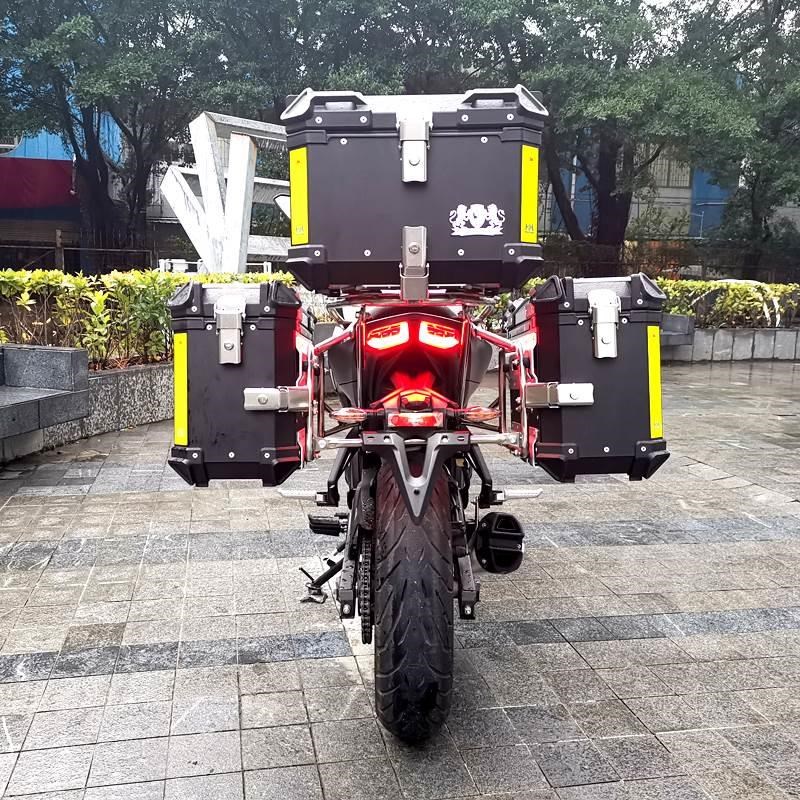 适用于无极LX500R边箱尾箱铝合金三箱LX500后备V箱成威五代侧箱