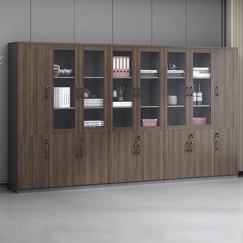 文件柜木质简约现代档案柜资料柜储物柜书柜带锁柜办公室收纳柜子,商业/办公家具,文件柜,淘宝优惠券,粉丝福利购,淘宝优惠卷