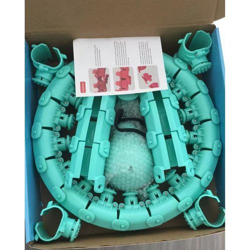 懒人式呼啦圈锻炼健身呼啦圈智能可拆卸不会掉的收腹健身器材