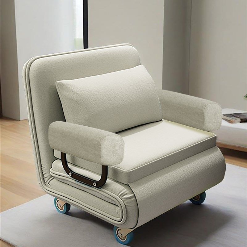 可移动沙发床带轮子办公沙发小户型单人客厅书房电脑椅阳台折叠床,住宅家具,可折叠床,淘宝优惠券,粉丝福利购,淘宝优惠卷