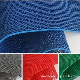 地垫厨房pvc浴室游泳池防滑垫s型镂空加密型地垫云程货源