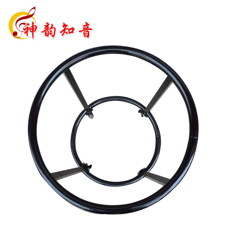18寸花盆鼓圆形鼓架花瓶鼓定音鼓坐H式鼓架子20寸铁鼓架配件
