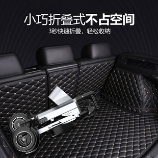 48V輕型折疊式 新款 可雙人電動(dòng)車便攜小型輕便迷你三輪電動(dòng)代步車X