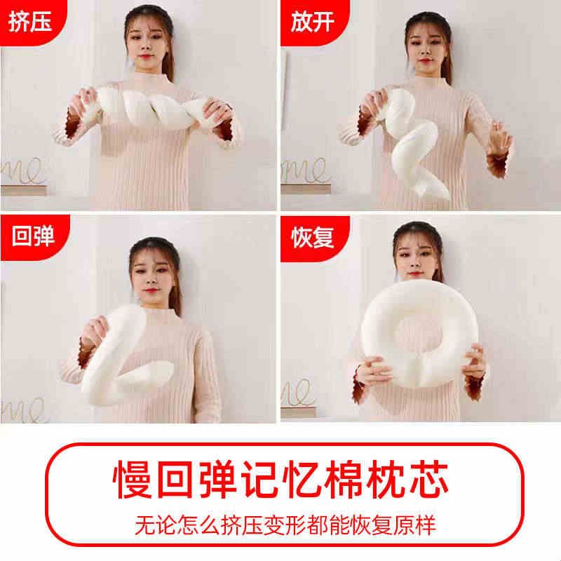 美容院专用趴枕按摩床洞脸垫美容床趴趴枕推拿理疗垫脸枕u型脸枕