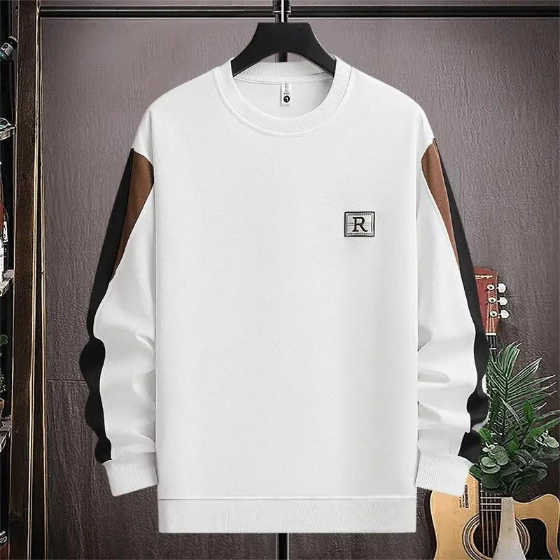 泽宇甄选优品早秋m卫衣男士潮流休闲长袖t恤圆领宽松百搭打底