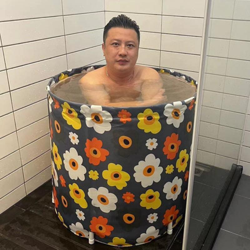 大甩卖大人折叠泡澡桶洗澡家用全身浴桶浴缸洗澡盆沐浴