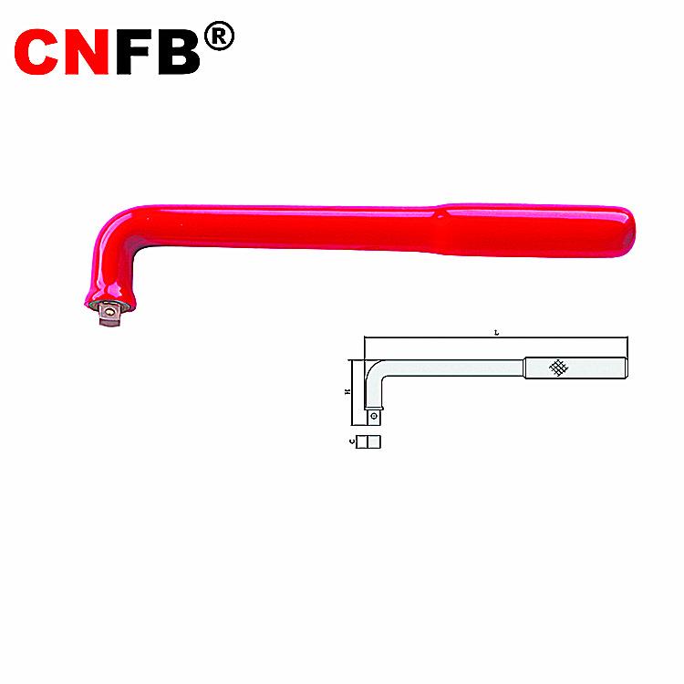 （桥防）天津桥防CNFB防爆绝缘注塑浸塑套筒弯柄 T86307
