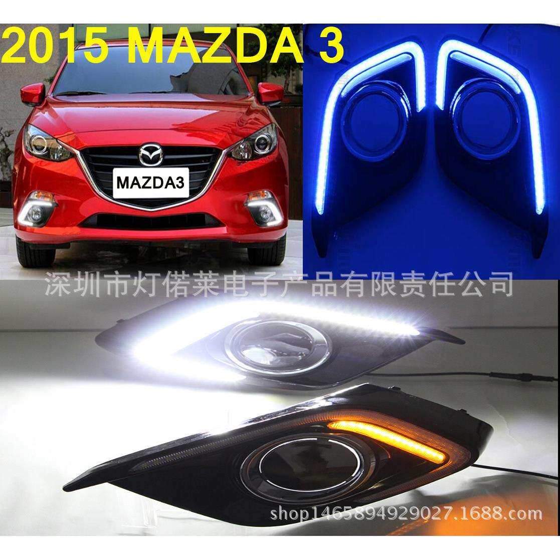 2014~2016马3昂科赛拉日行灯昂克赛拉雾灯大灯马3