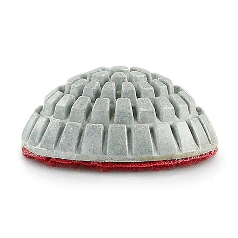 8PC弧形水磨片2寸弧形水磨片圆弧曲面凹型底部打磨抛光片软磨片