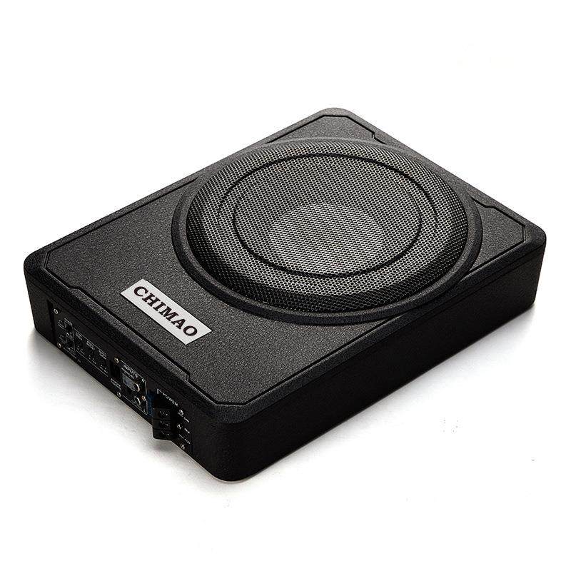 车载音响重低音汽车有源改装12V带功放低音炮座位下24V